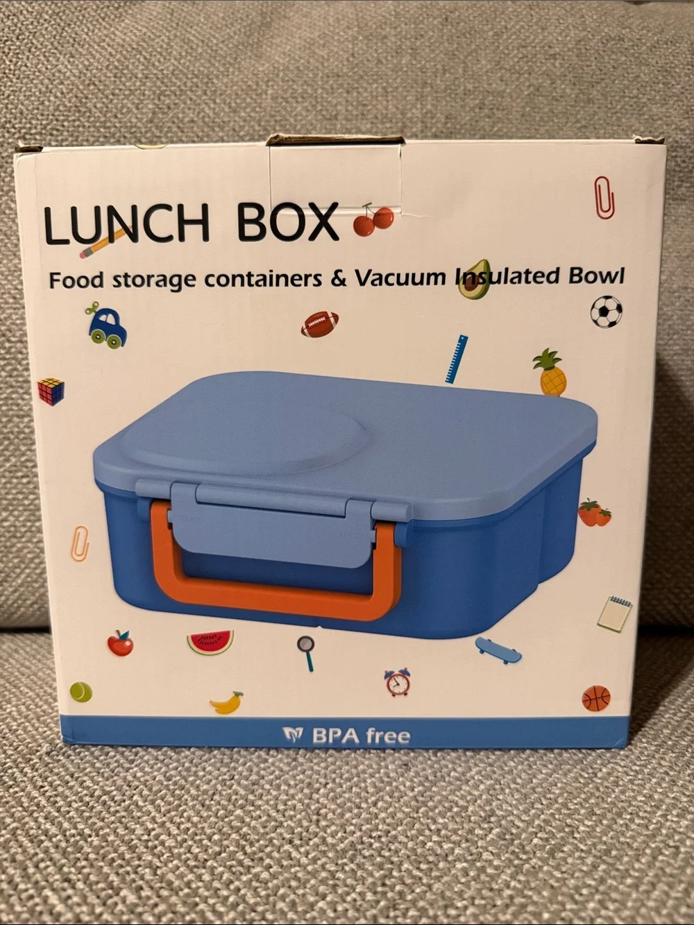 Lunch Box Vacuum Insulated Bowl NEW